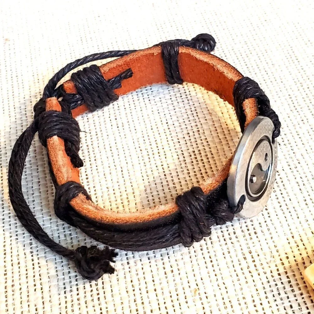 Yin Yang Taoist Mindfulness Bracelet